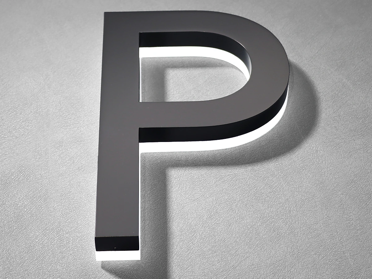 Halo Lit Channel Letters