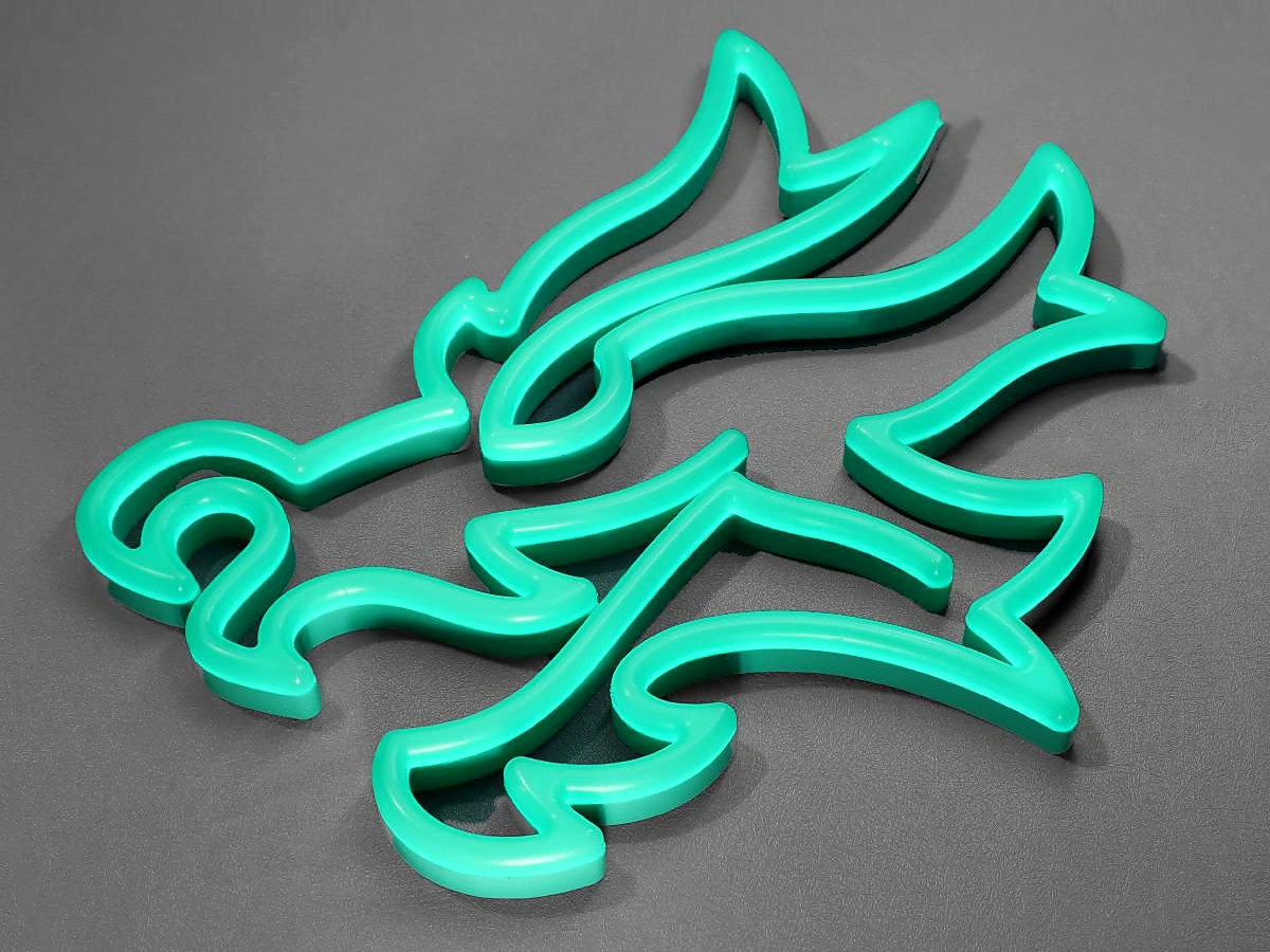 Faux Neon Sign